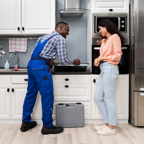 what kind of warranty do you offer on your cooktop repair services in Moorhead MN